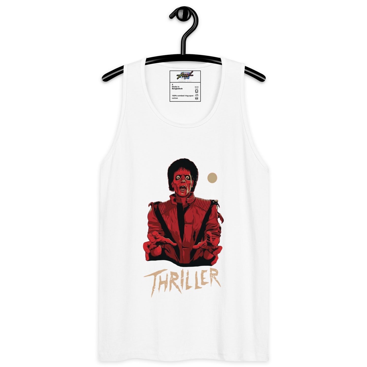 Playera Harmony Style (Tank Top): Thriller (red zombie) - Michael Jackson