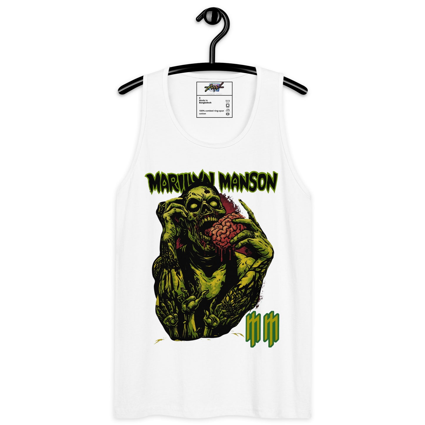 Playera Harmony Style (Tank Top): Manzombie - Marylin Manson