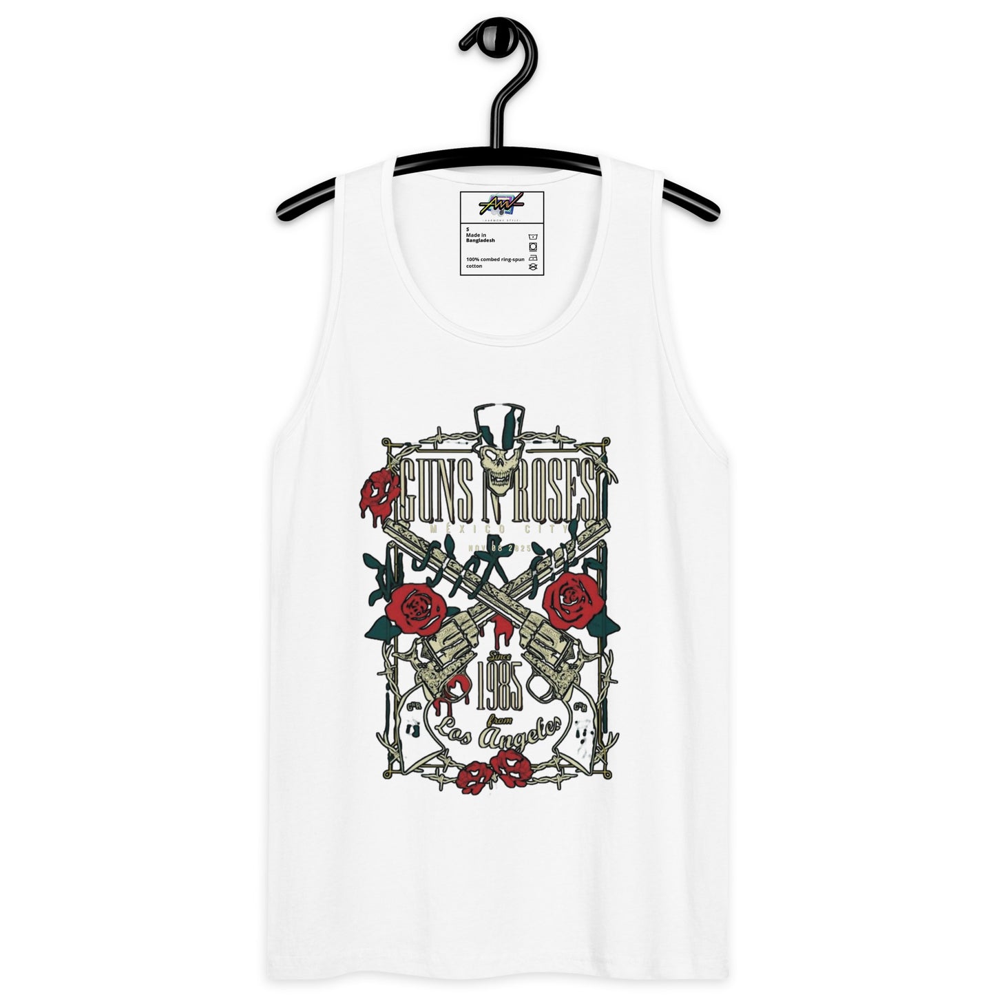 Playera Harmony Style (Tank Top): Mexico City 2025 - Guns N´ Roses