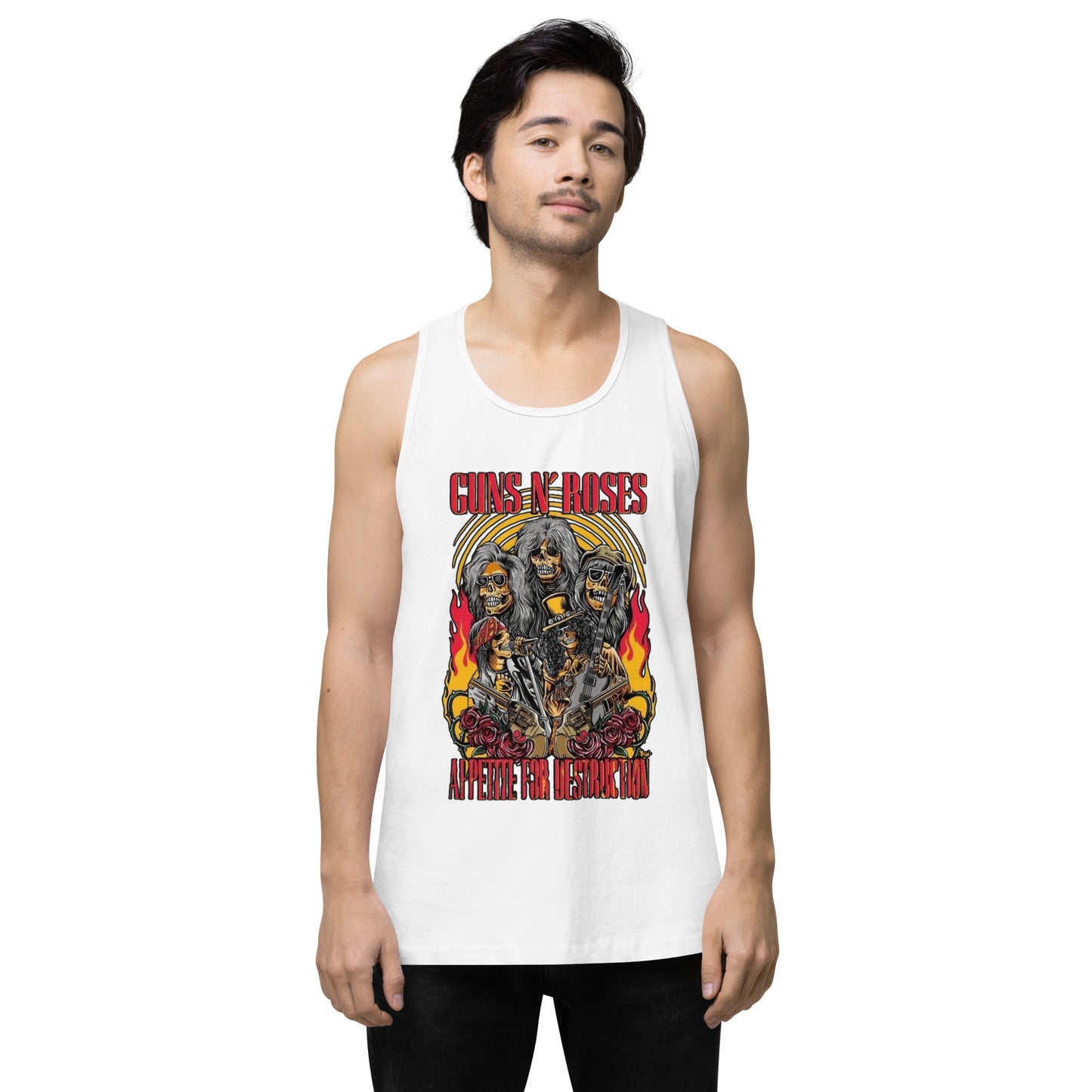 Playera Harmony Style (Tank Top): Sweet Skull O’ Mine - Guns N´ Roses