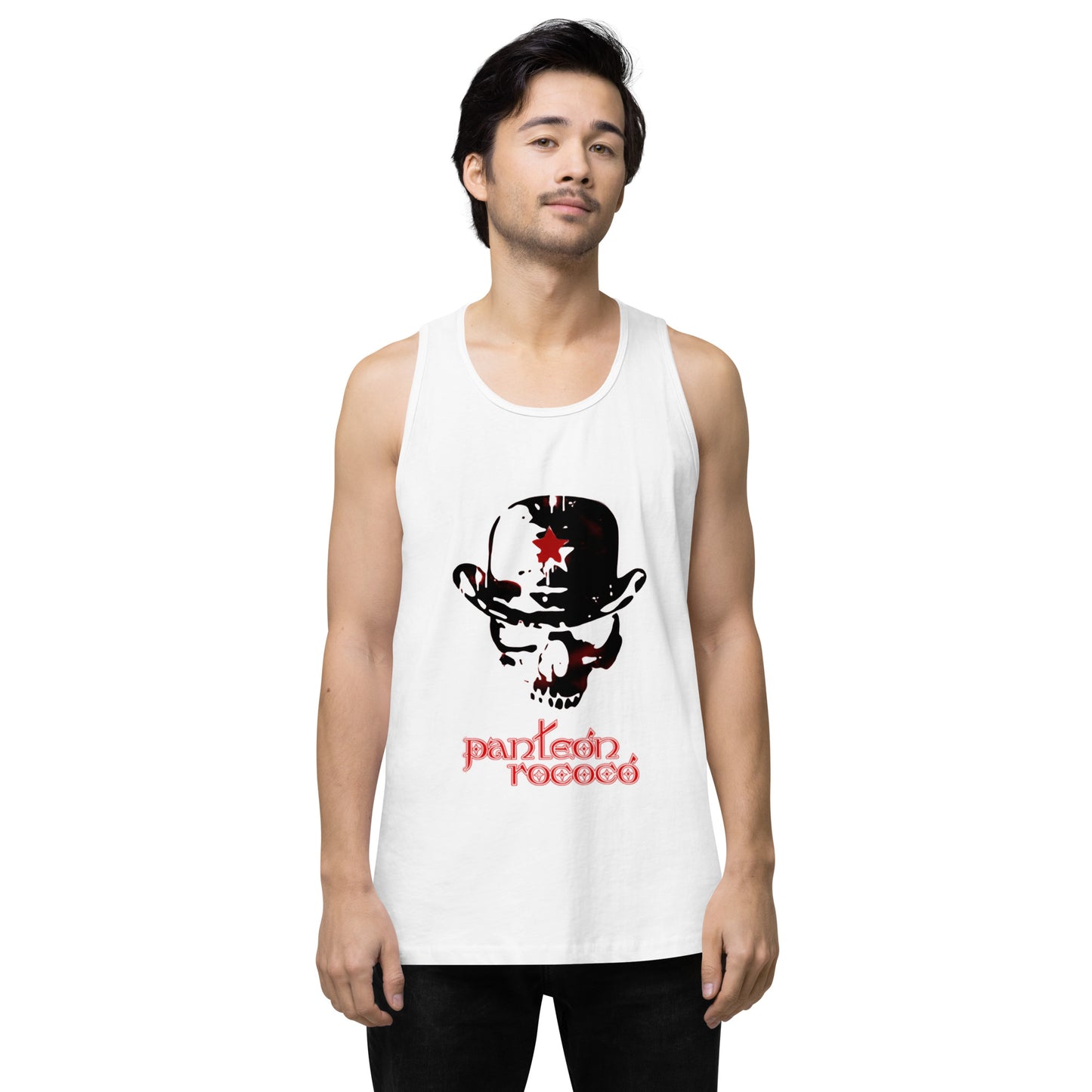 Playera Harmony Style (Tank Top): Ska Rojo Resiste - Panteón Rococo