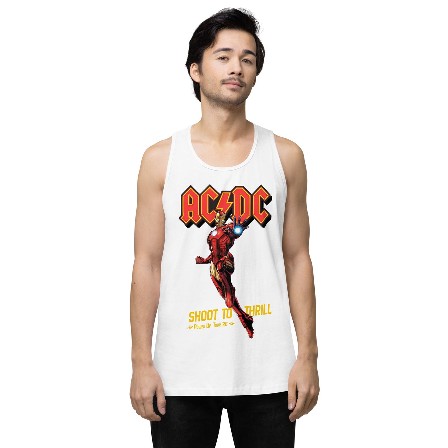Playera Harmony Style (Tank Top): Shoot To Thrill (Iron Man) - AC/DC