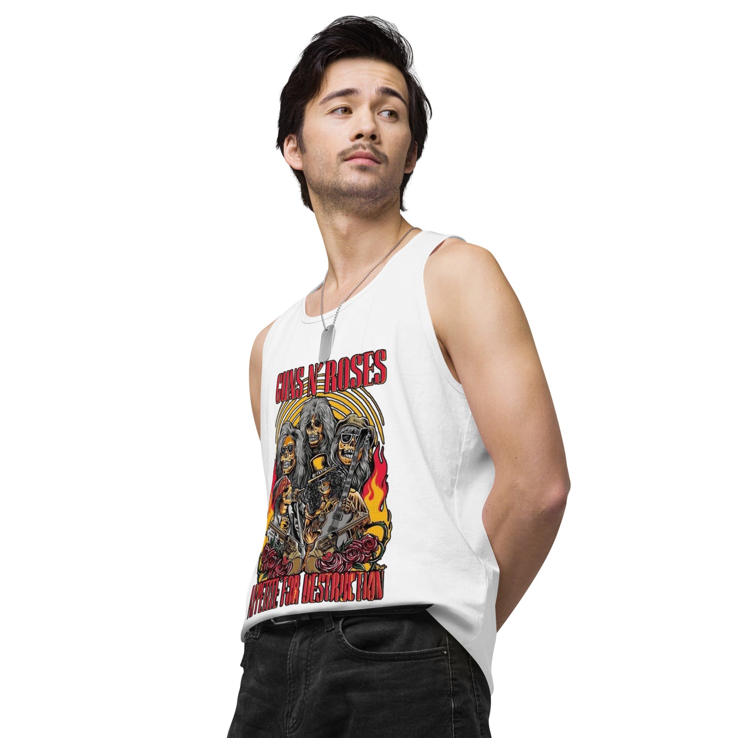 Playera Harmony Style (Tank Top): Sweet Skull O’ Mine - Guns N´ Roses