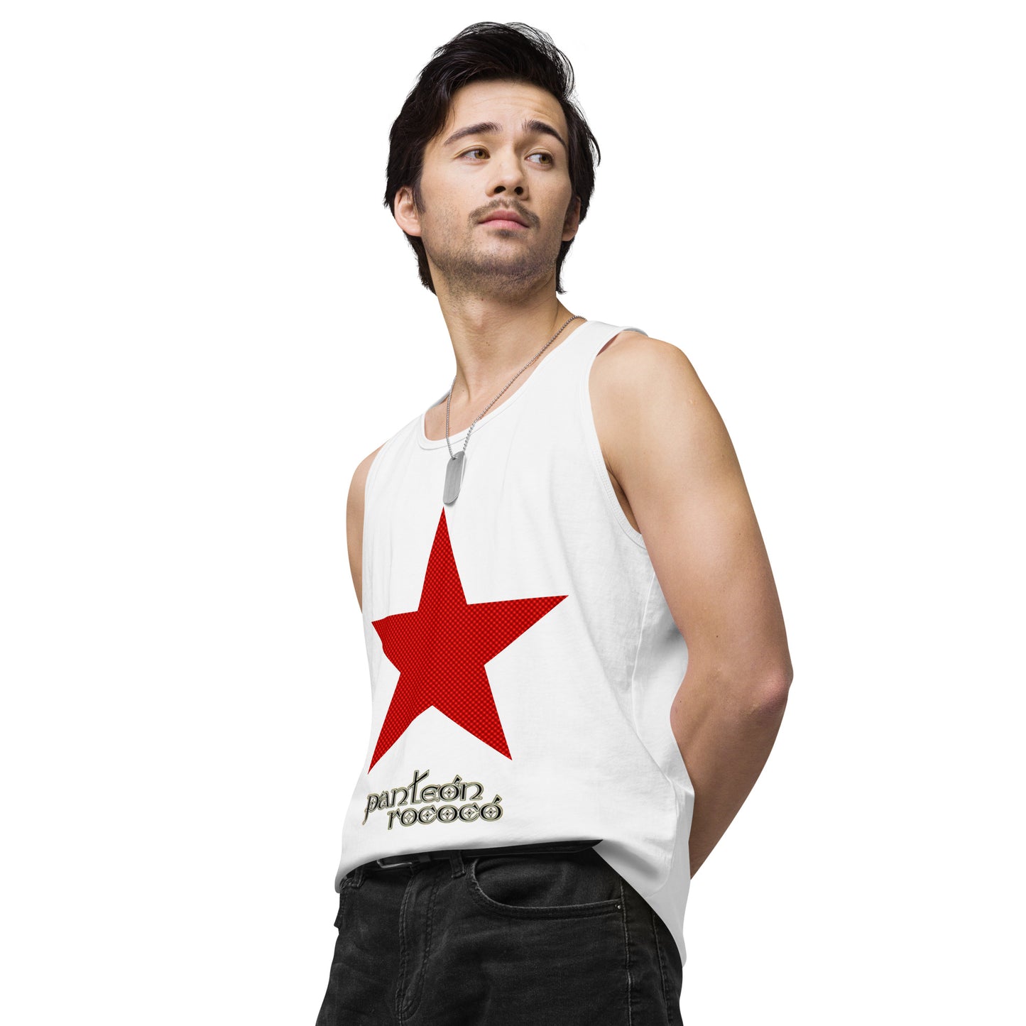 Playera Harmony Style (Tank Top): Estrella Roja - Panteón Rococo