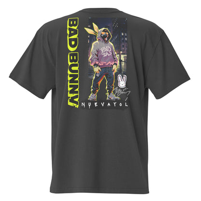 Playera DELUXE: "NUEVAYOL" Oversize - Bad Bunny