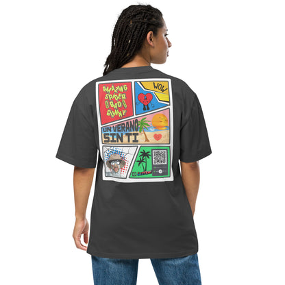 Playera DELUXE: "Spider Bunny" Oversize - Bad Bunny