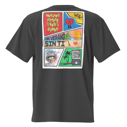 Playera DELUXE: "Spider Bunny" Oversize - Bad Bunny