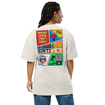 Playera DELUXE: "Spider Bunny" Oversize - Bad Bunny