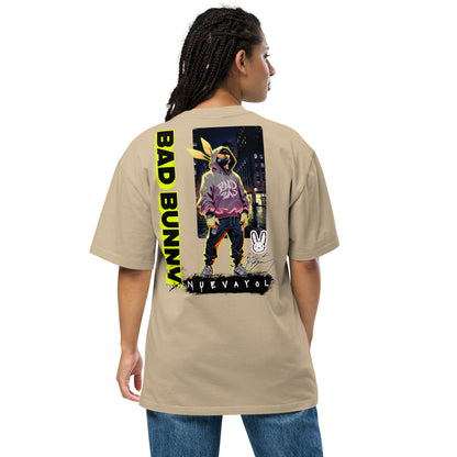 Playera DELUXE: "NUEVAYOL" Oversize - Bad Bunny