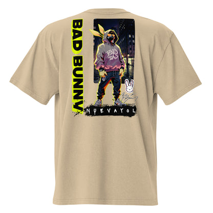 Playera DELUXE: "NUEVAYOL" Oversize - Bad Bunny