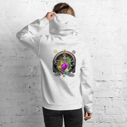 Hoodie Harmony Style: Corazón Atómico - Zoé