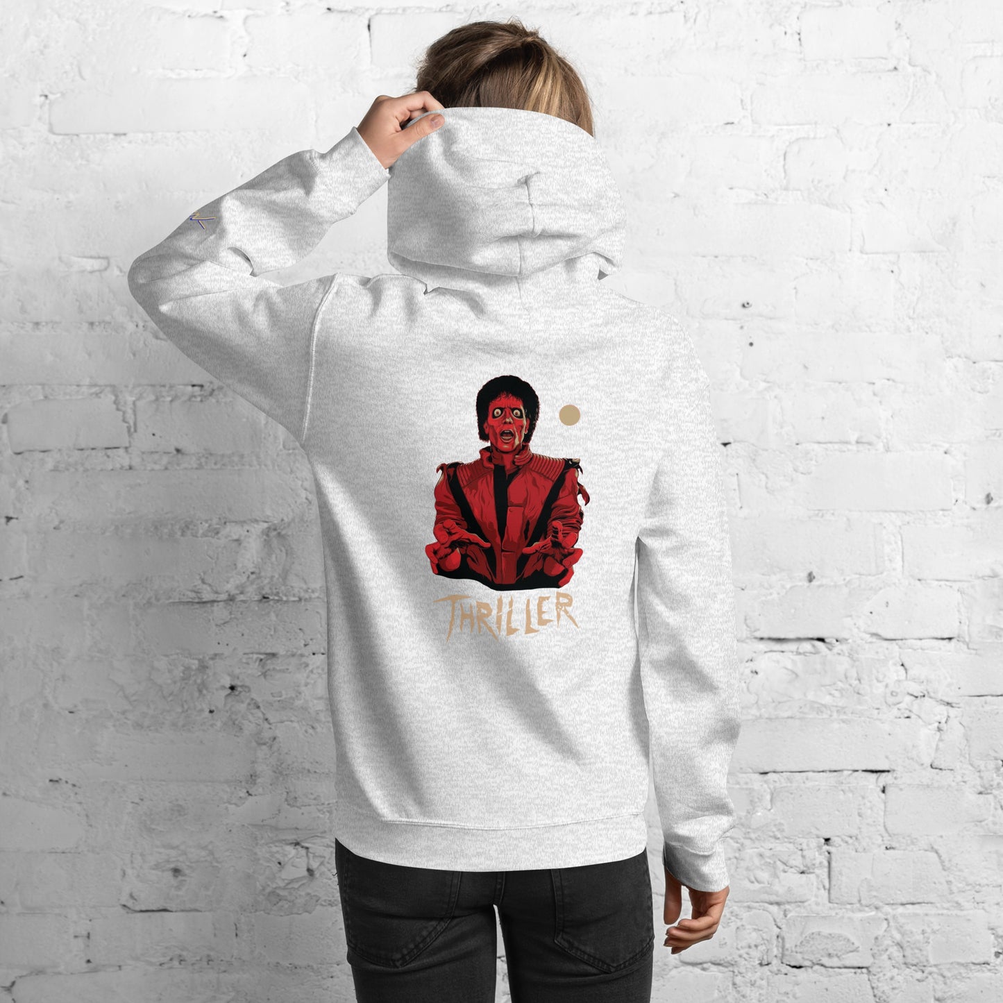 Hoodie Harmony Style: Thriller (red zombie) - Michael Jackson