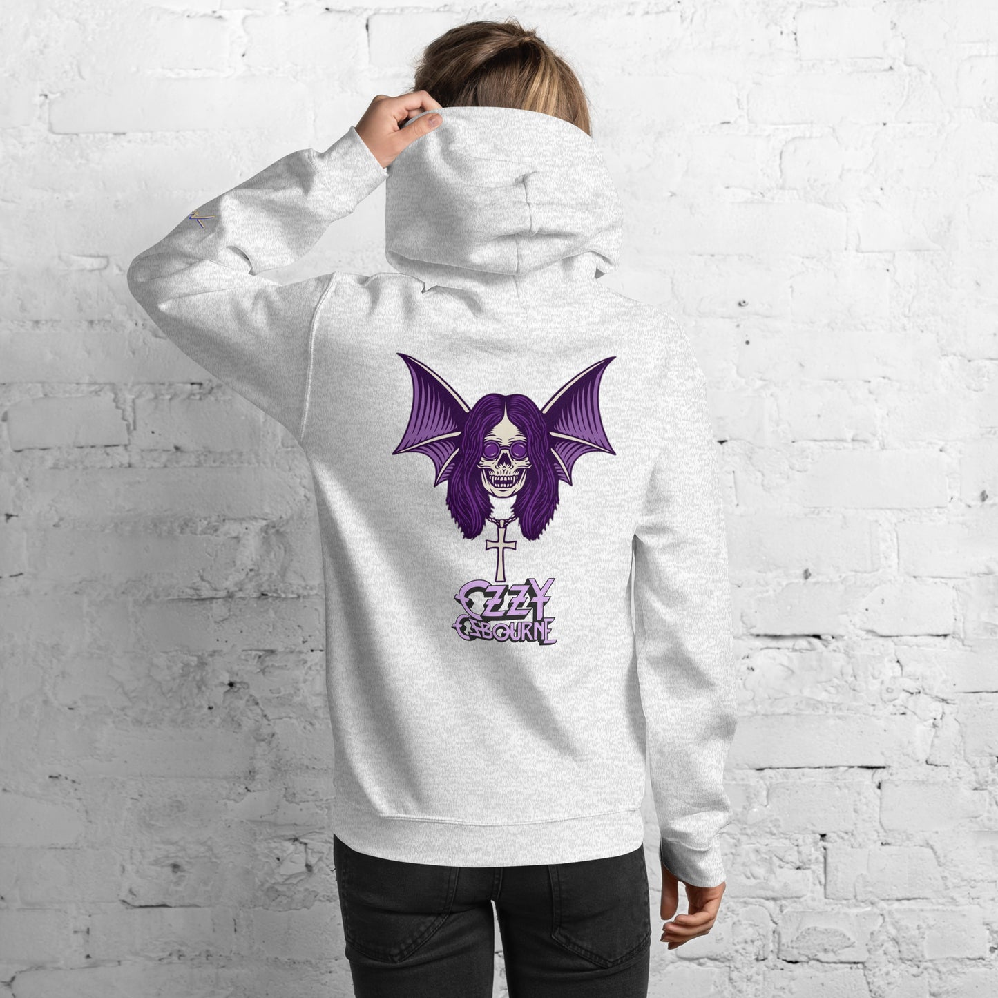 Hoodie Harmony Style: Bat Ozzy - Ozzy Osbourne