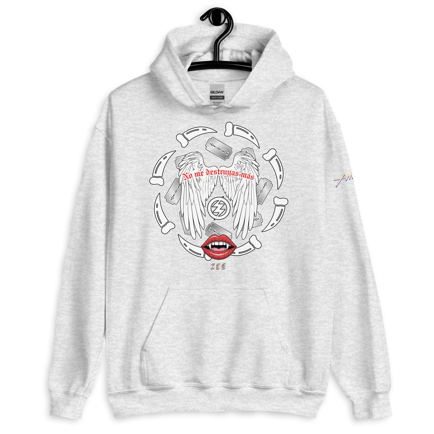 Hoodie Core Vibes: No me destruyas - Zoé