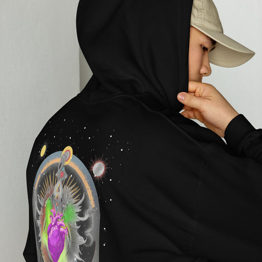 Hoodie Harmony Style: Corazón Atómico - Zoé