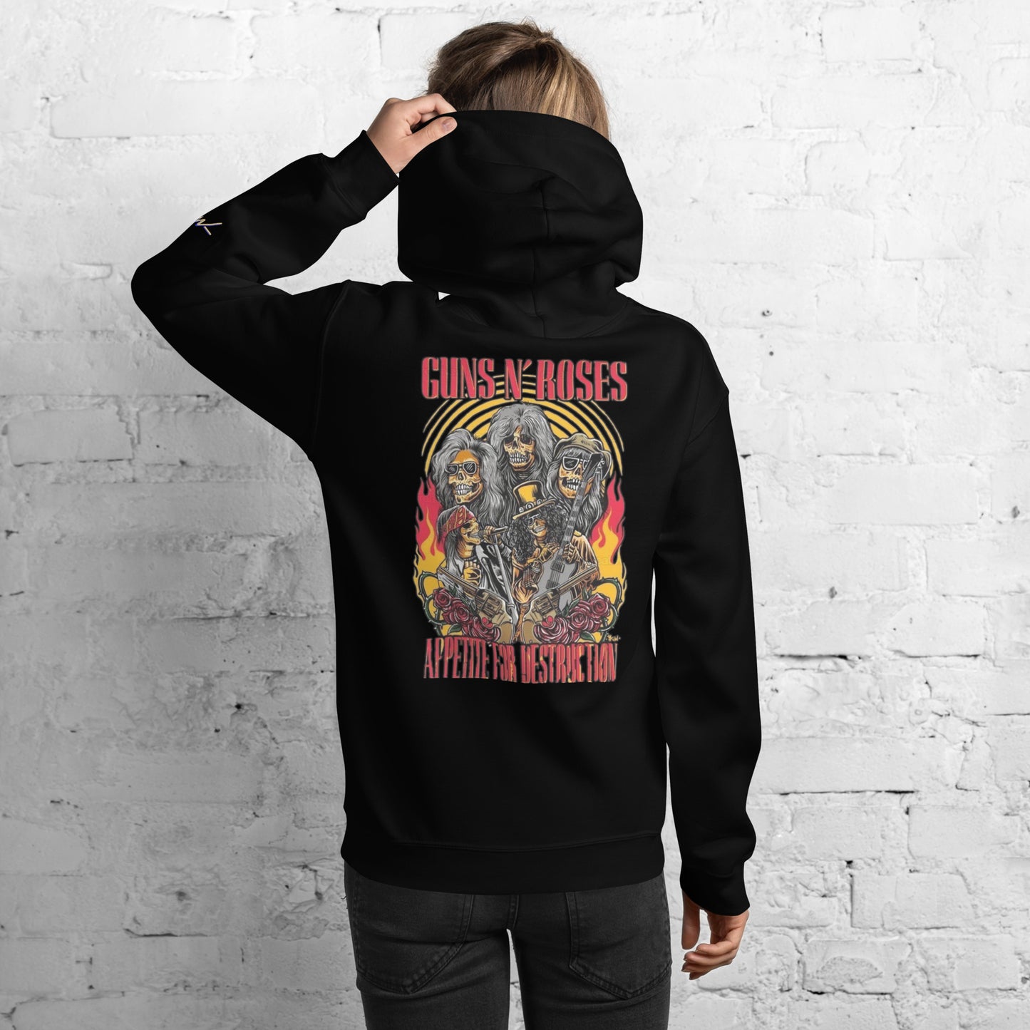 Hoodie Harmony Style: Sweet Skull O’ Mine - Guns N´ Roses