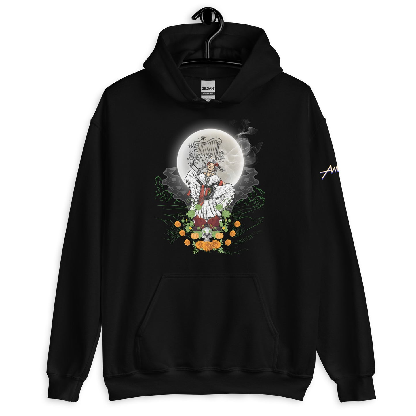 Hoodie Core Vibes: LA BRUJA - Tlen Huicani, Lino Chavez