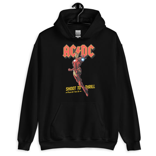 Hoodie Core Vibes: Shoot To Thrill (Iron Man) - AC/DC