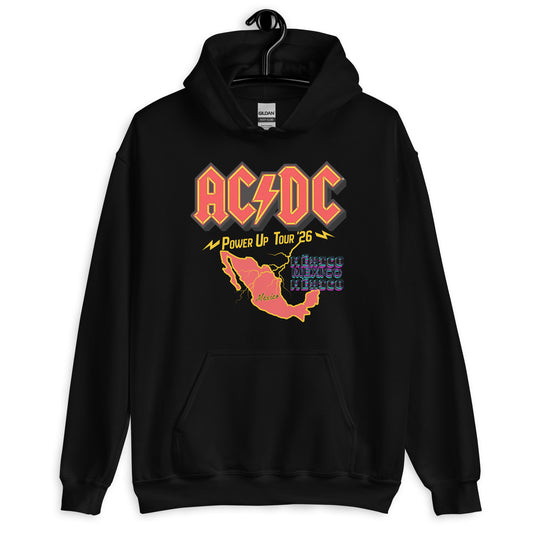 Hoodie Core Vibes: México PWR UP 2026 - AC/DC
