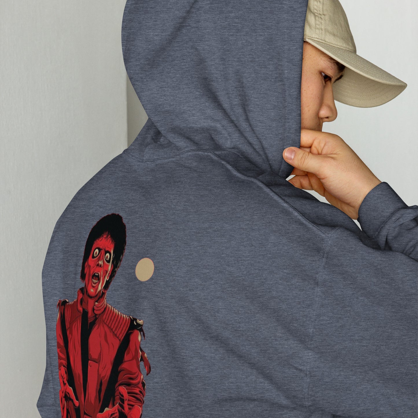 Hoodie Harmony Style: Thriller (red zombie) - Michael Jackson