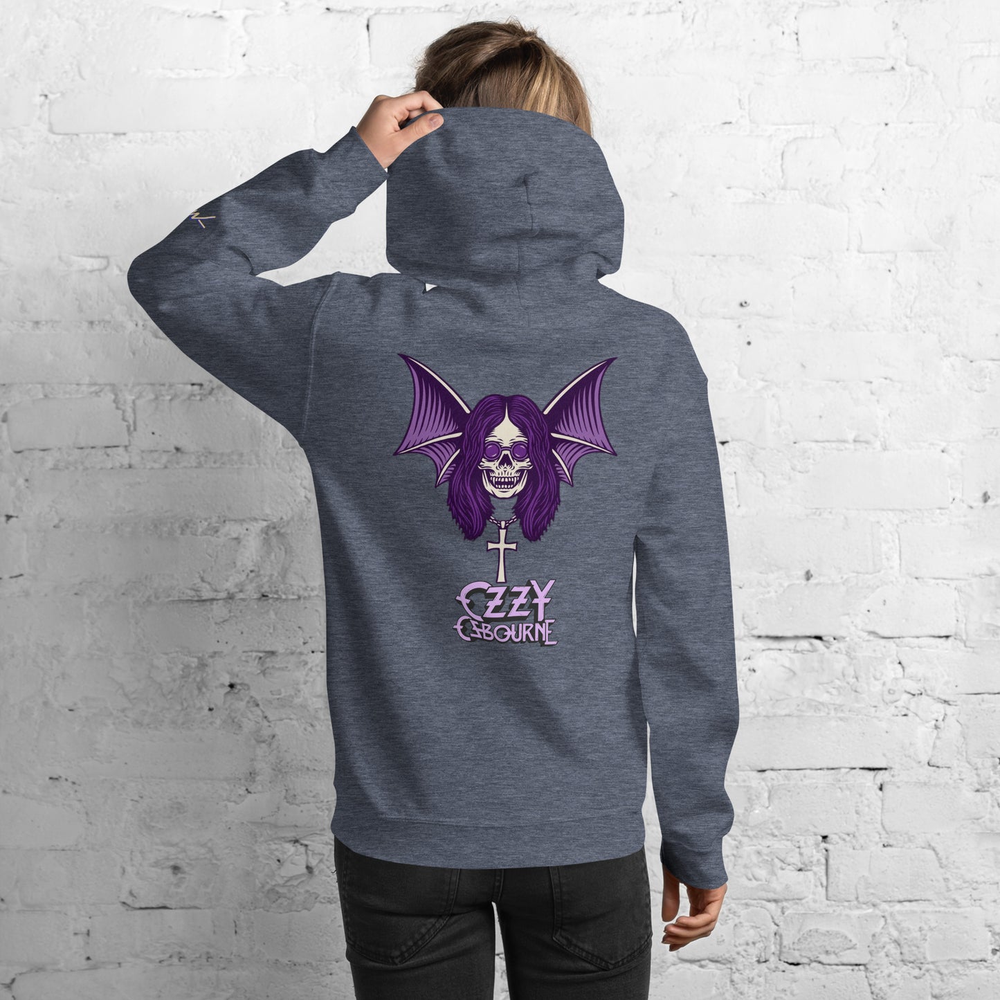 Hoodie Harmony Style: Bat Ozzy - Ozzy Osbourne