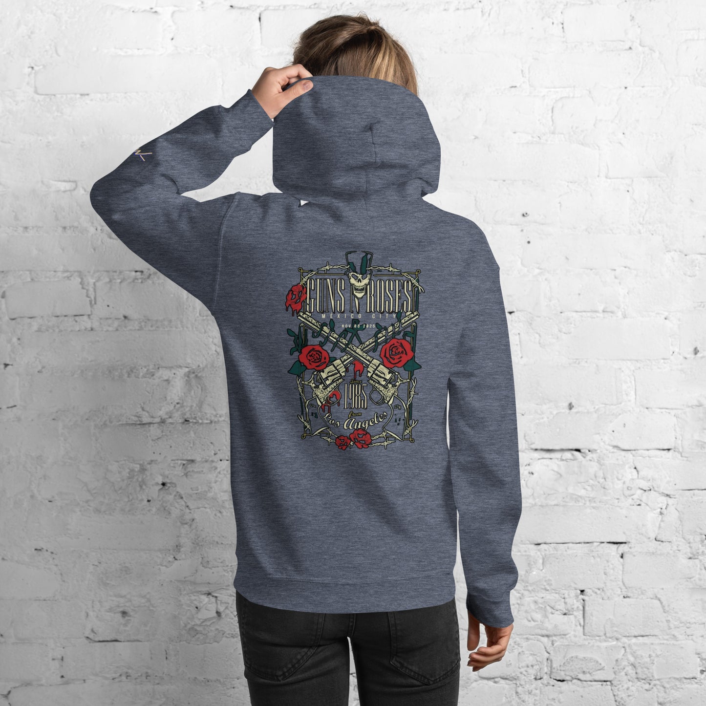 Hoodie Harmony Style: Mexico City 2025 - Guns N´ Roses