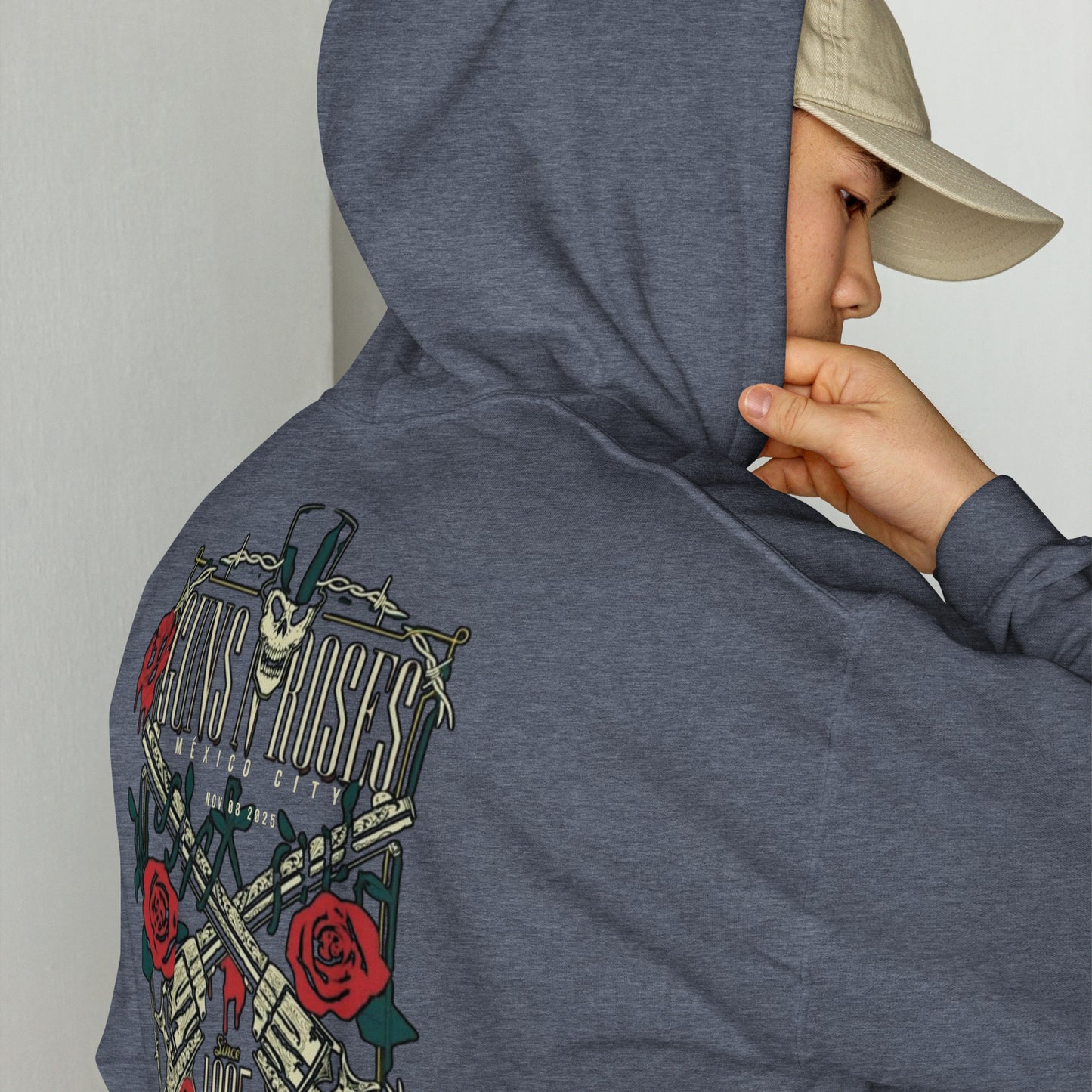 Hoodie Harmony Style: Mexico City 2025 - Guns N´ Roses