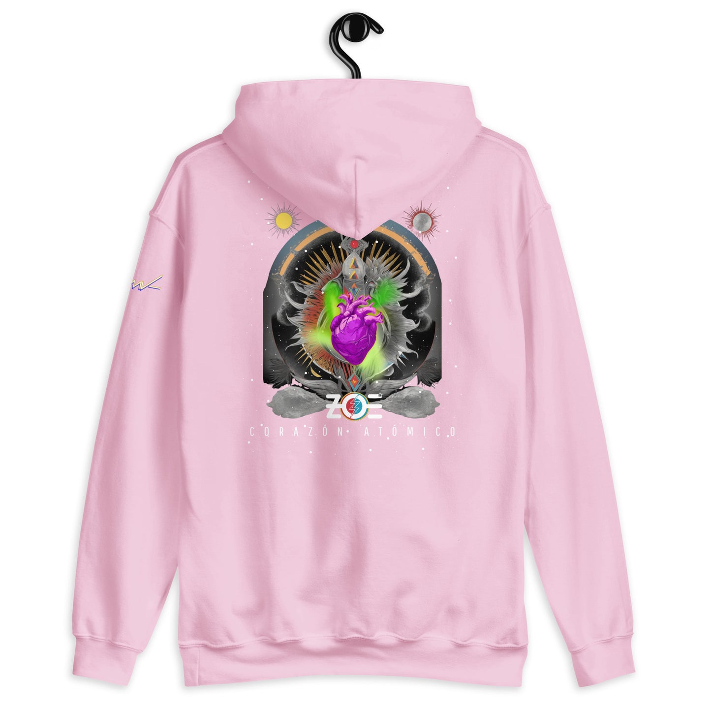Hoodie Harmony Style: Corazón Atómico - Zoé