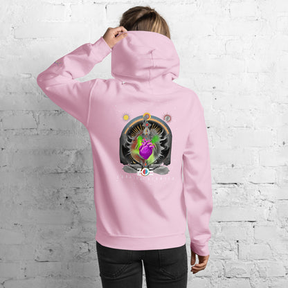 Hoodie Harmony Style: Corazón Atómico - Zoé
