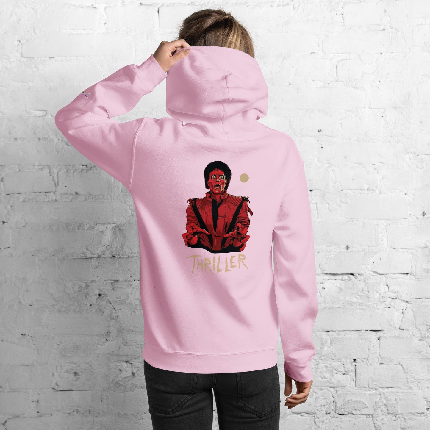 Hoodie Harmony Style: Thriller (red zombie) - Michael Jackson