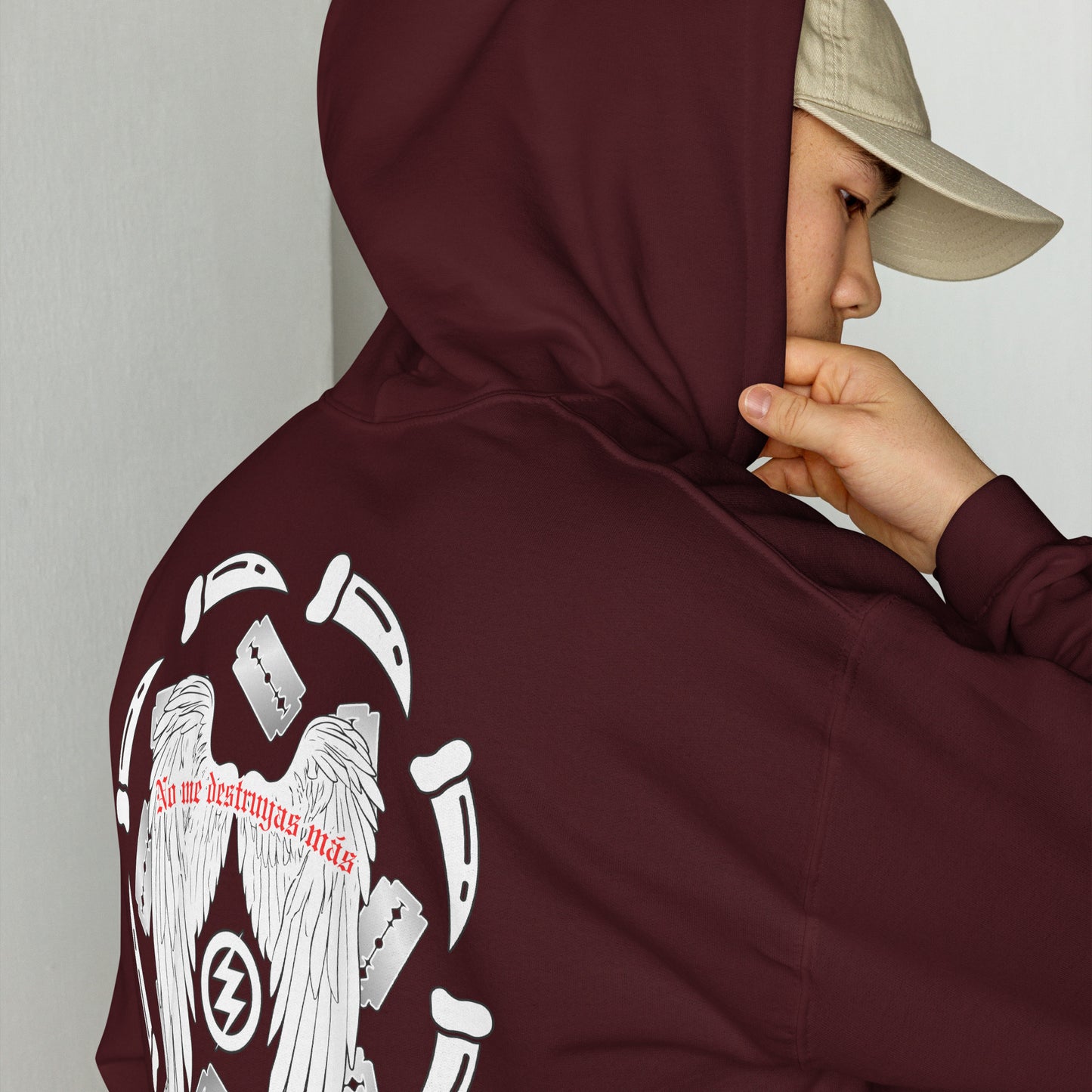 Hoodie Harmony Style: No me destruyas - Zoé