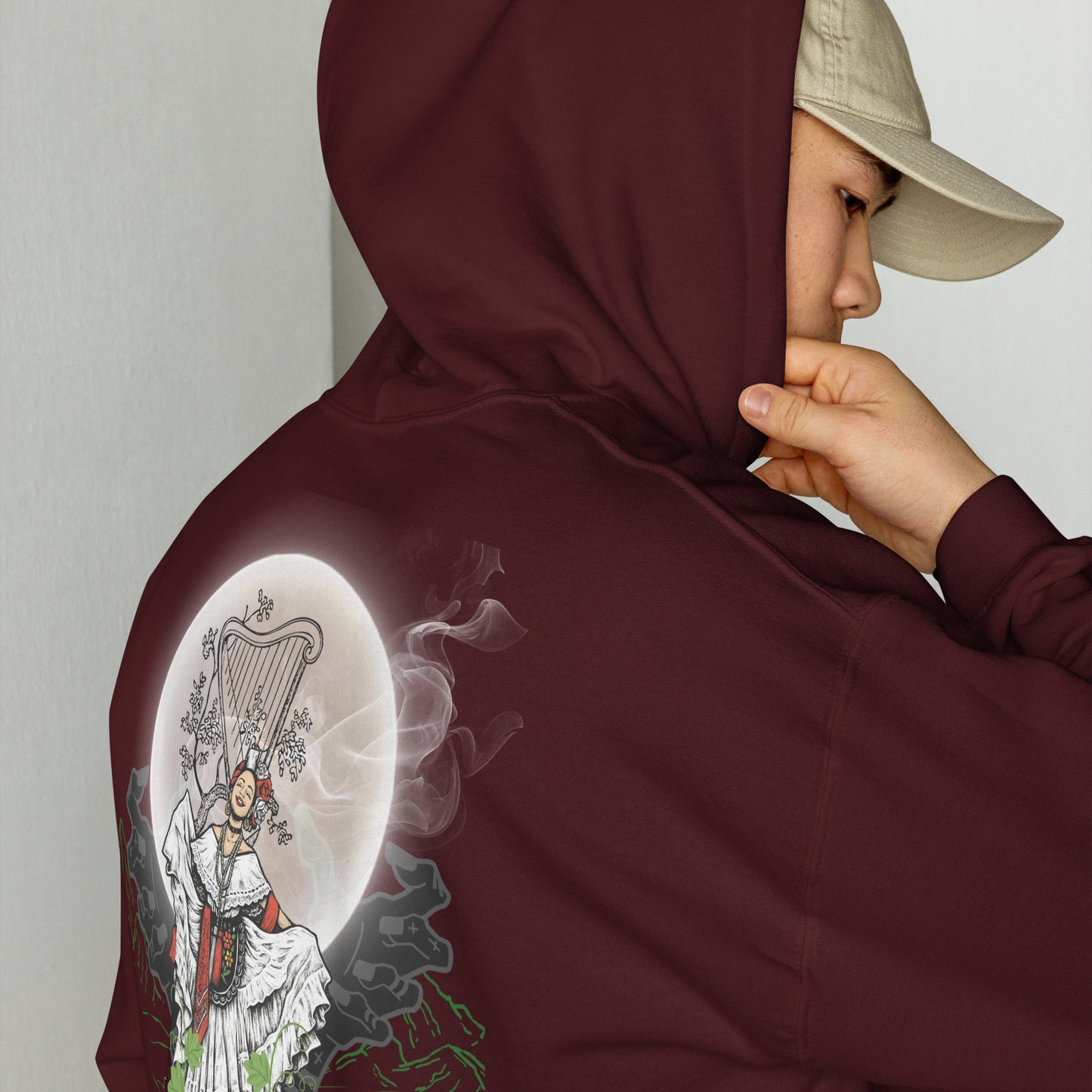 Hoodie Harmony Style: LA BRUJA - Tlen Huicani, Lino Chavez