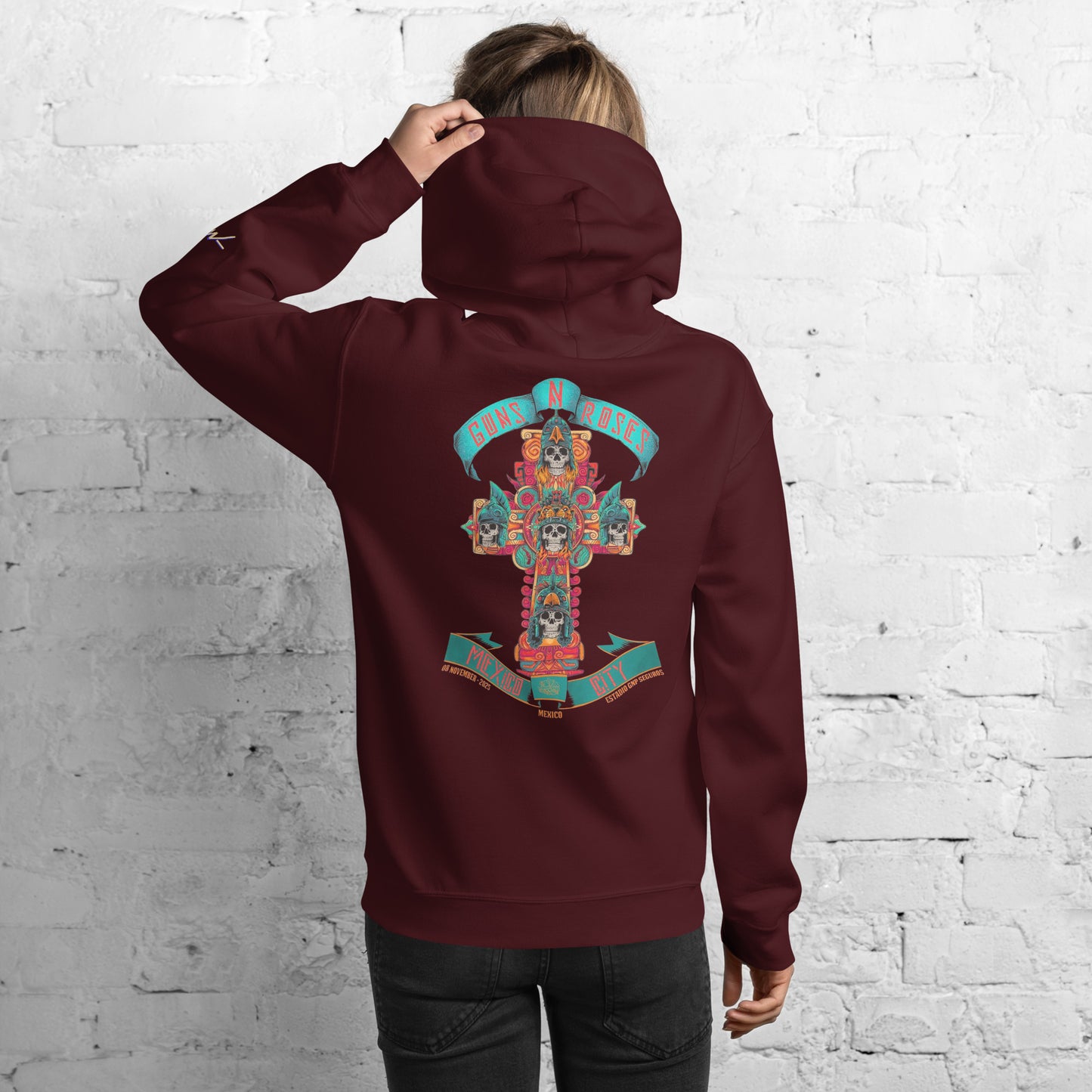 Hoodie Harmony Style: México 2025 - Guns N´ Roses