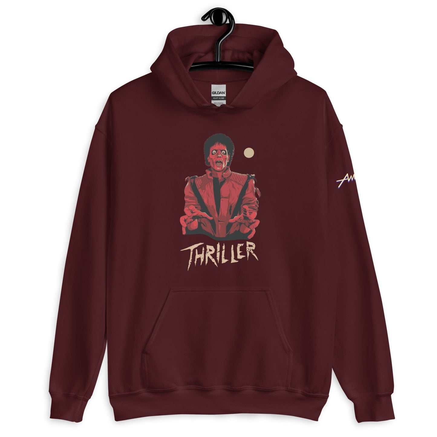 Hoodie Core Vibes: Thriller (red zombie) - Michael Jackson