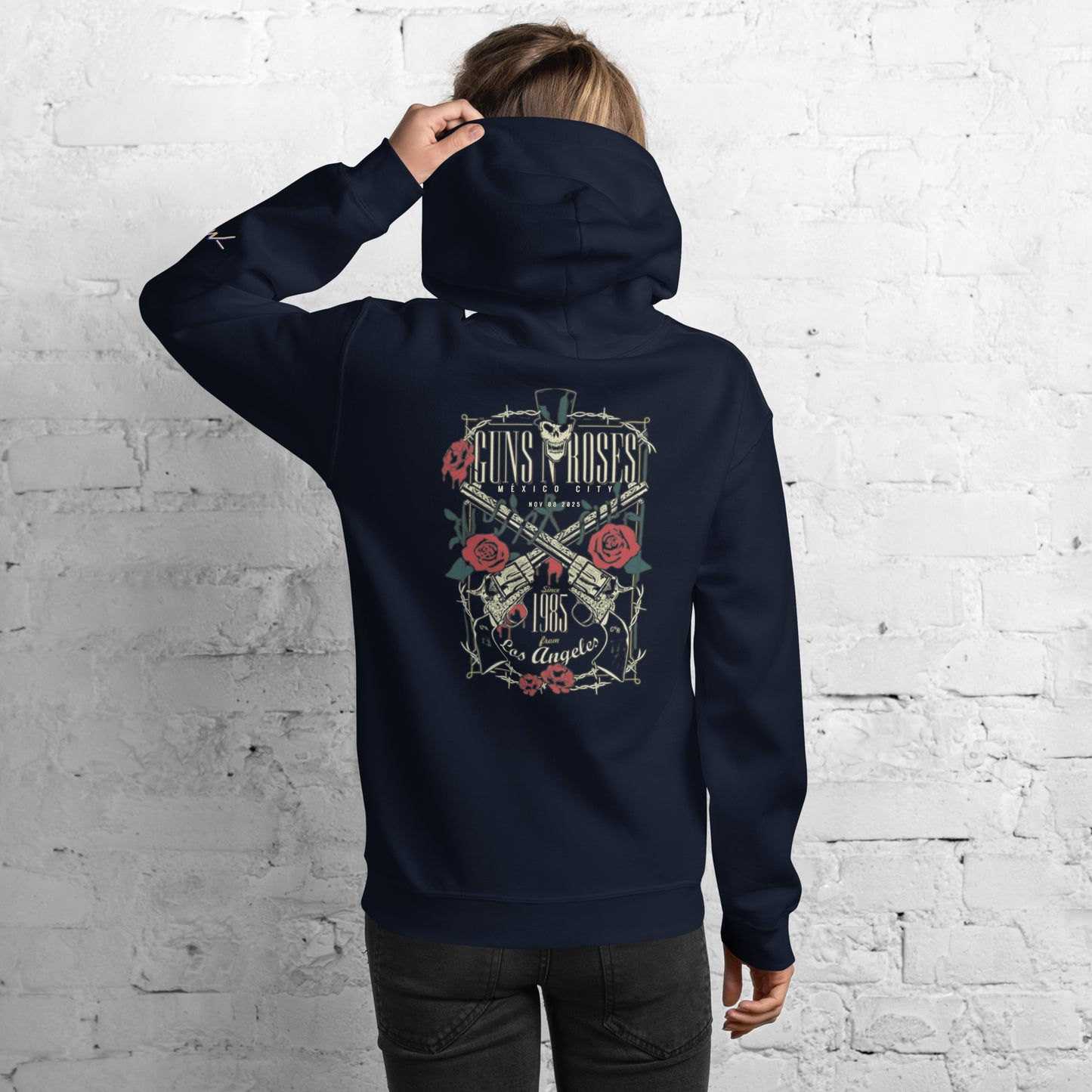 Hoodie Harmony Style: Mexico City 2025 - Guns N´ Roses