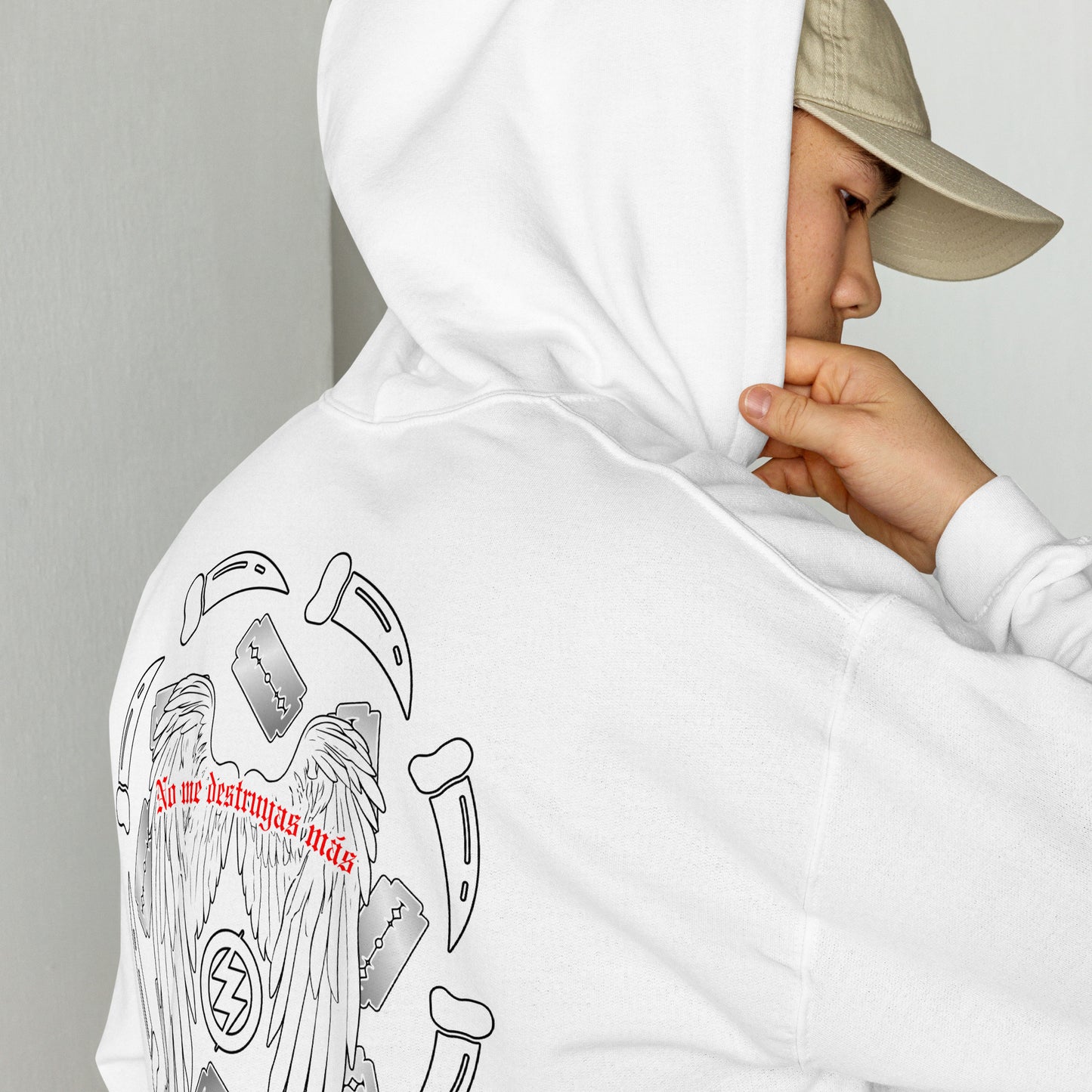 Hoodie Harmony Style: No me destruyas - Zoé