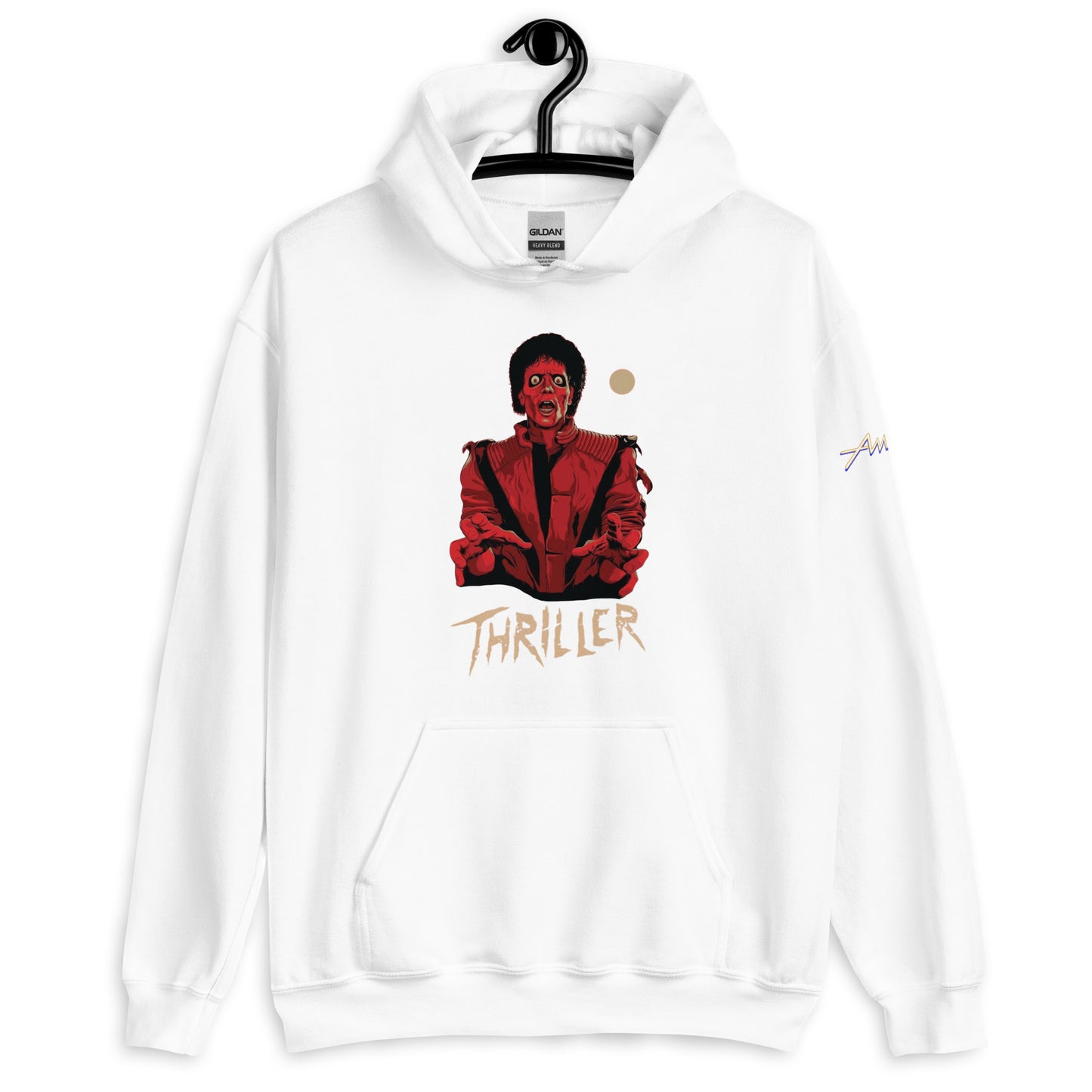 Hoodie Core Vibes: Thriller (red zombie) - Michael Jackson