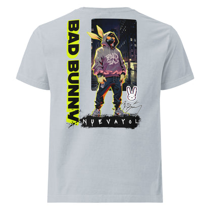 Playera DELUXE: "NUEVAYOL" Oversize - Bad Bunny
