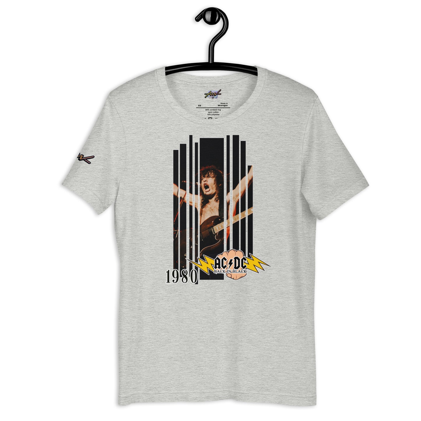 Playera Harmony Style: "Back in black Bon Scott 1980" - AC/DC