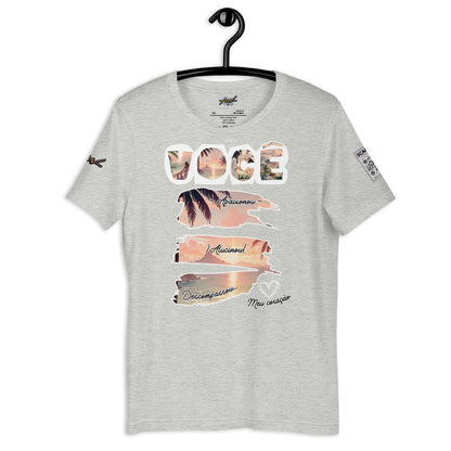 Playera Harmony Style: "Você Me Encantou Demais" - Natiruts