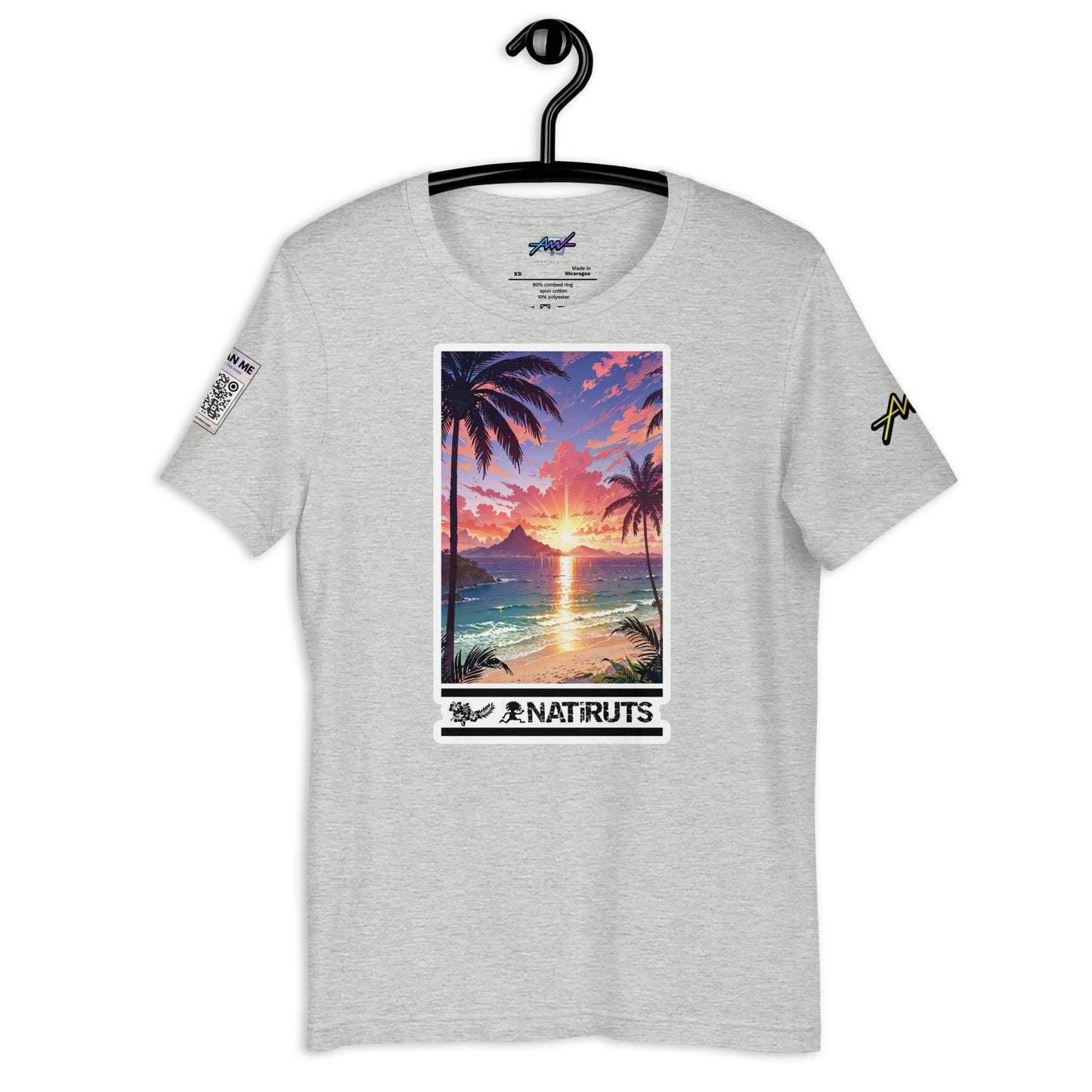 Playera DELUXE: "Quero ser feliz tambem" - Natiruts