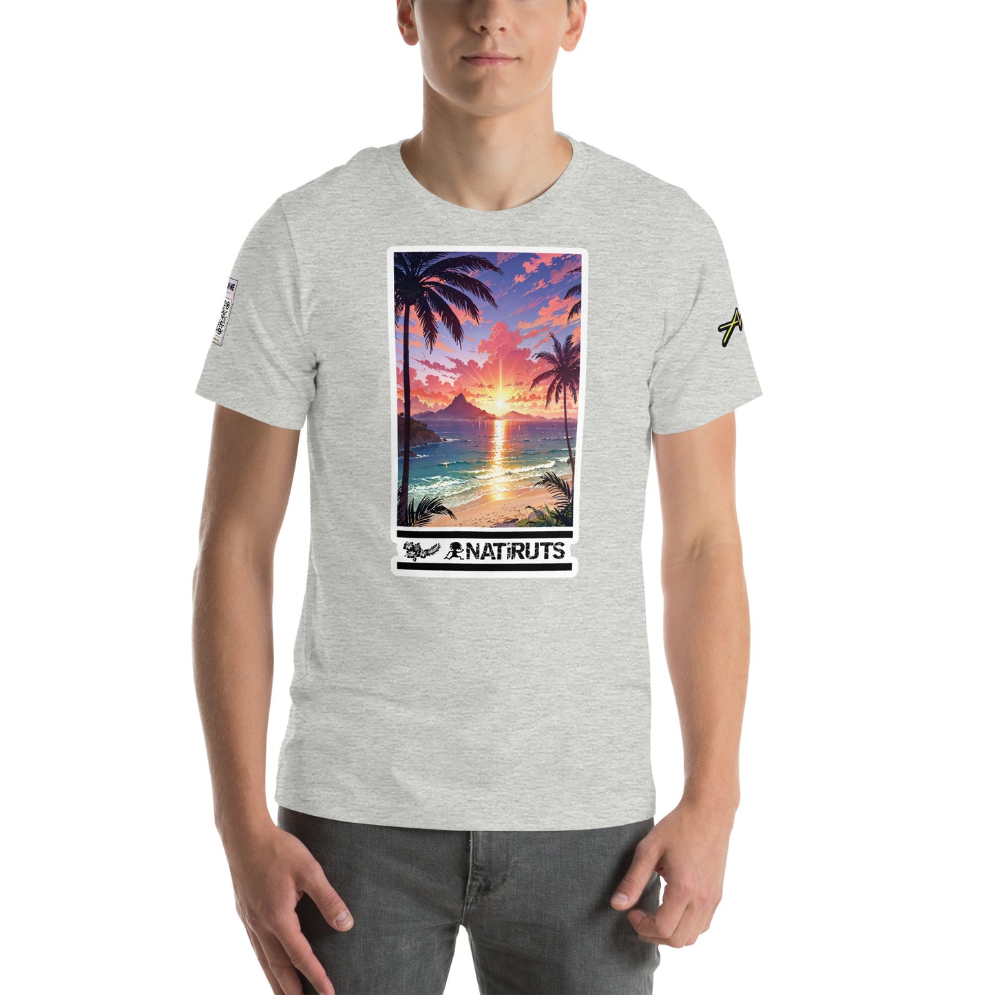 Playera DELUXE: "Quero ser feliz tambem" - Natiruts