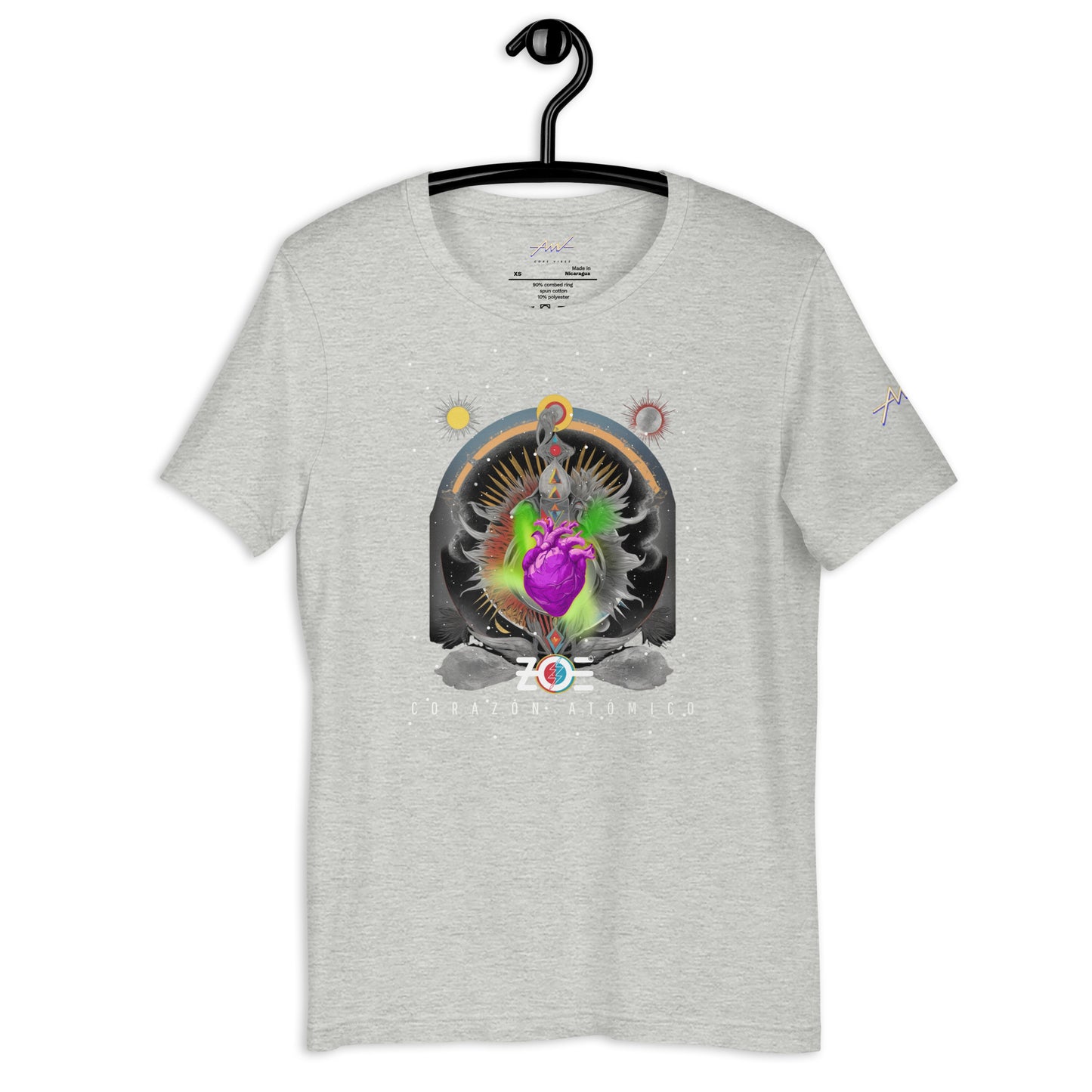 Playera Harmony Style: Corazón atómico - Zoé