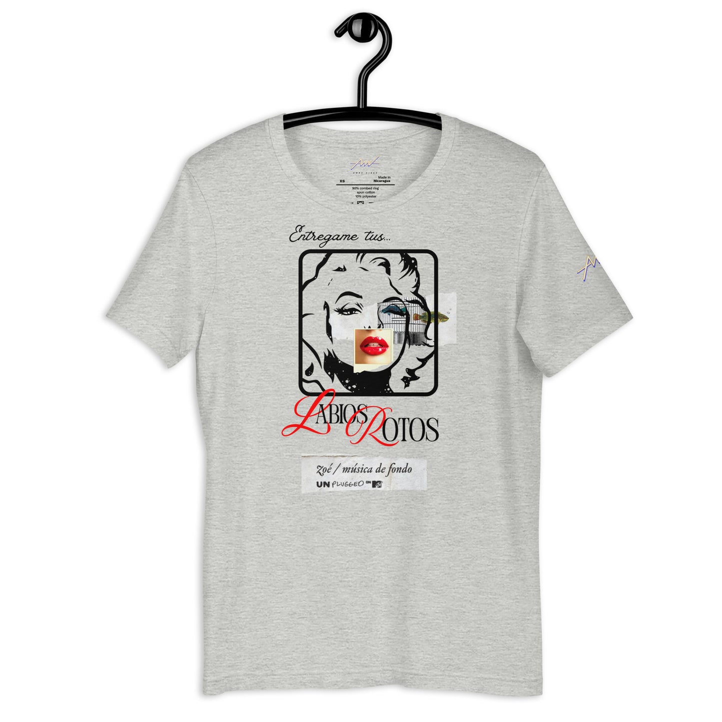 Playera Harmony Style: Labios Rotos (foto) - Zoé