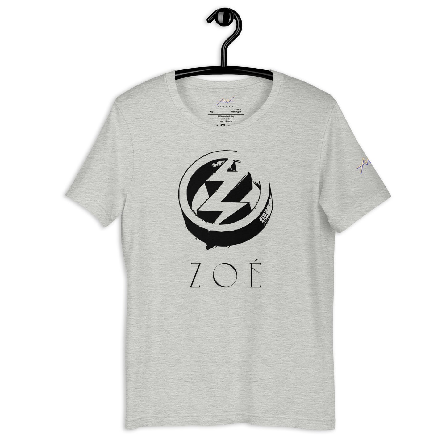 Playera Core Vibes: Zoé Rayo Desgastado