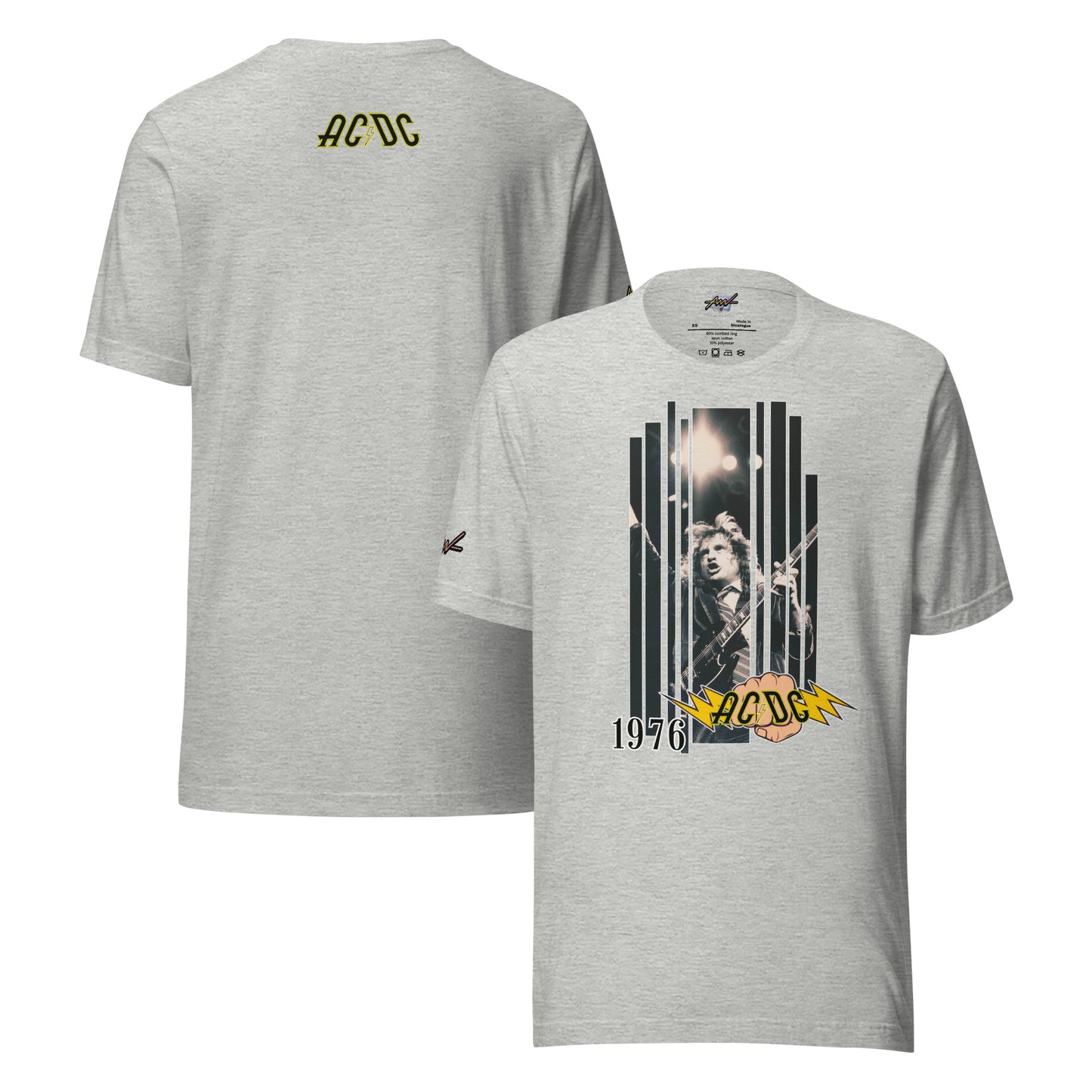Playera Harmony Style: "High Voltage 1976" - AC/DC