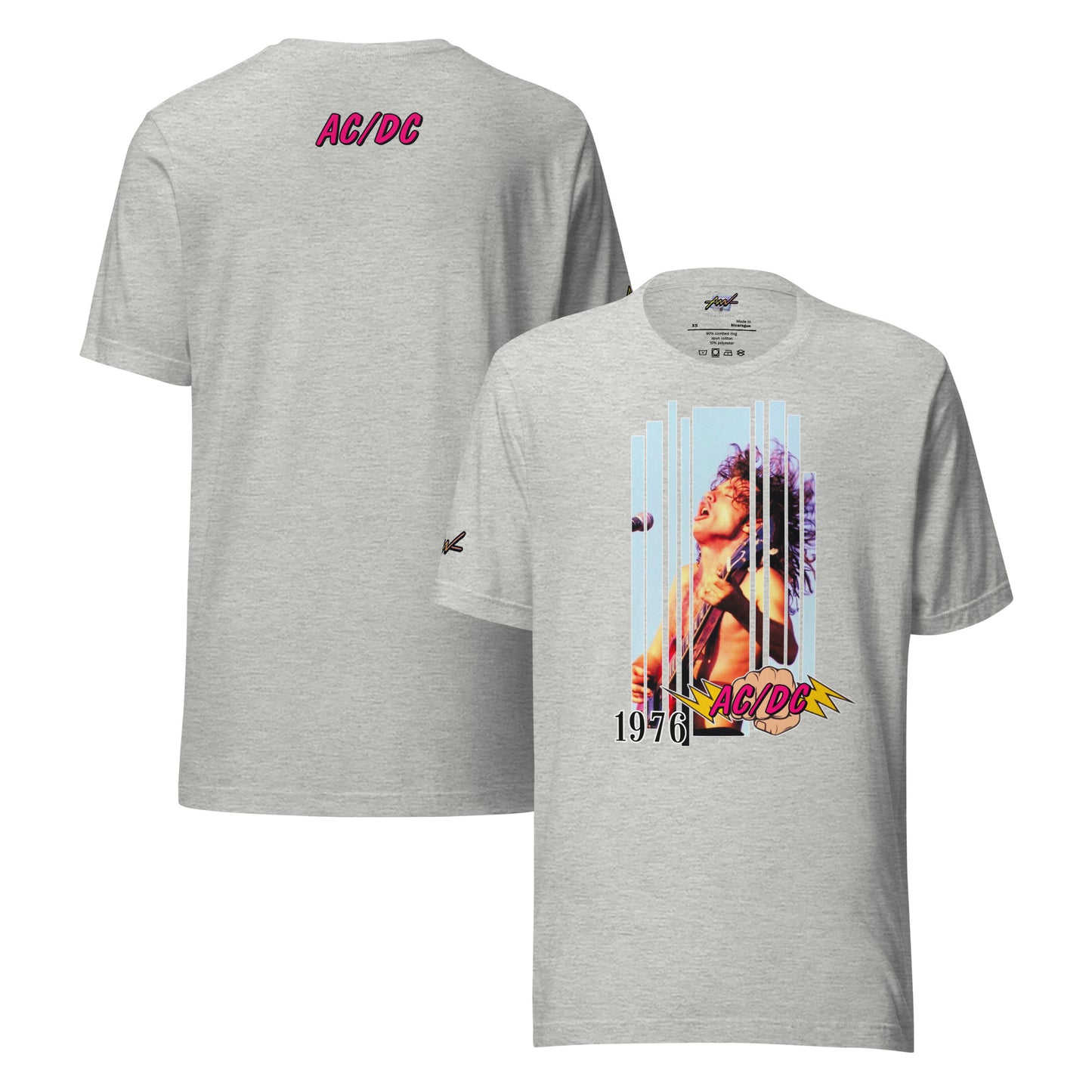 Playera Harmony Style: "DDDDC 1976" - AC/DC