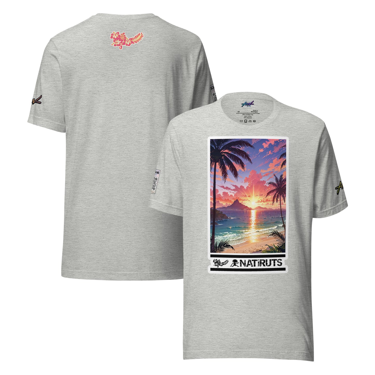 Playera DELUXE: "Quero ser feliz tambem" - Natiruts