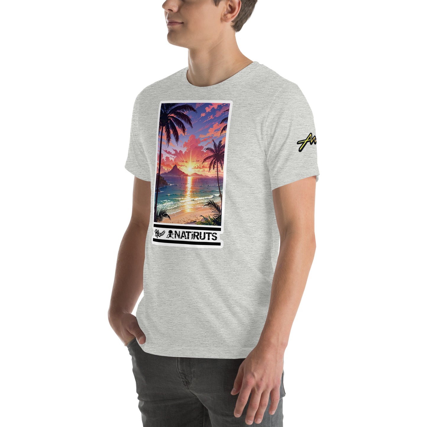 Playera DELUXE: "Quero ser feliz tambem" - Natiruts
