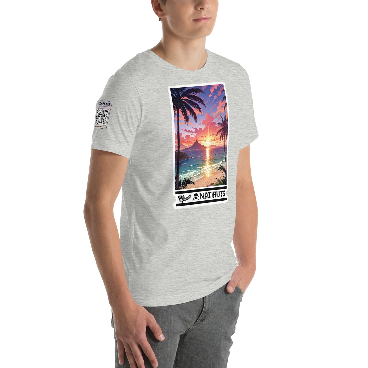 Playera DELUXE: "Quero ser feliz tambem" - Natiruts